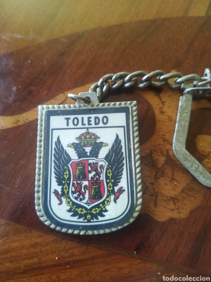 Collezionismo di Portachiavi: Llavero doble cara Toledo escudo heraldico