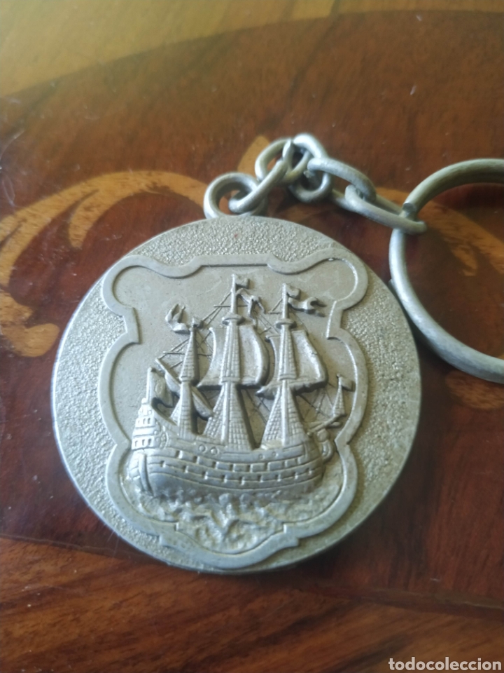 Coleccionismo de llaveros: Llavero barco antiguo Carabela - Foto 1