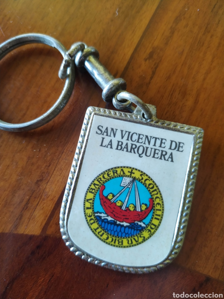 Collezionismo di Portachiavi: Llavero con escudo her&aacute;ldico municipio poblacion San Vicente de la Barquera