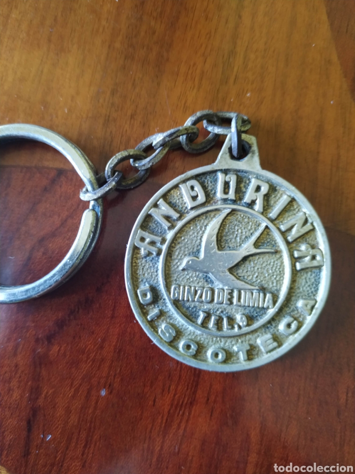 Collection of Keychains: Llavero discoteca Anbori&ntilde;a Ginzo de Limia