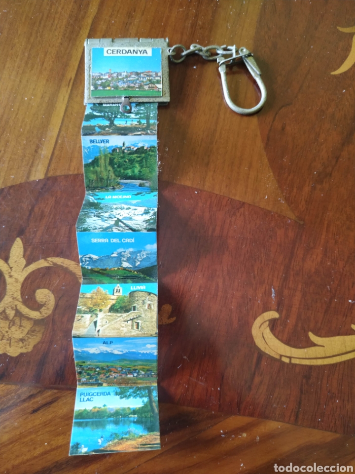 Collection of Keychains: Llavero con im&aacute;genes Cerdanya Bellver Cafiero Puigcerda Martinet Maranges Alp