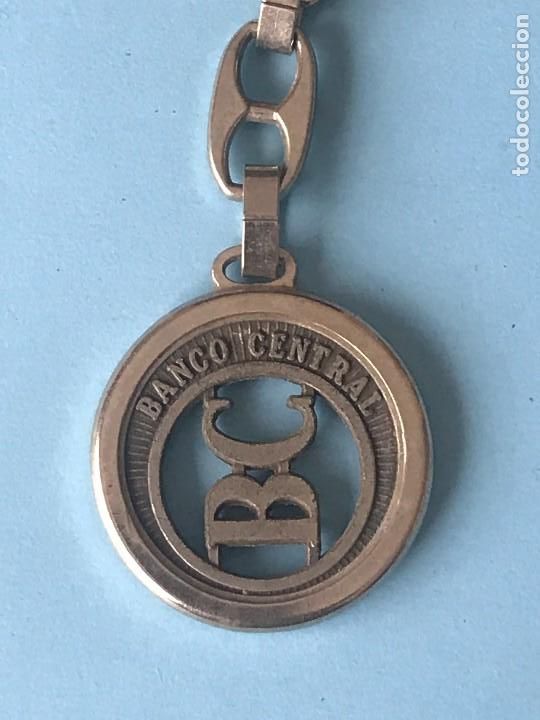 Sammlung von Schl&uuml;sselanh&auml;ngern: BANCO CENTRAL - LLAVERO ANTIGUO - BANCOS CAJAS DE AHORROS