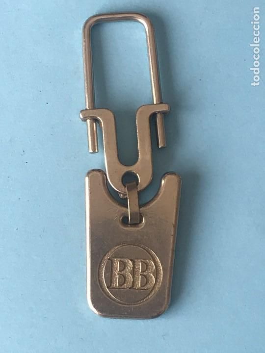 Sammlung von Schl&uuml;sselanh&auml;ngern: BANCO DE BILBAO BB - LLAVERO ANTIGUO - BANCOS CAJAS DE AHORROS