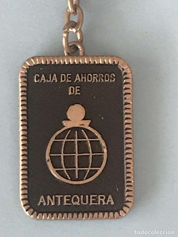 Coleccionismo de llaveros: CAJA DE AHORROS DE ANTEQUERA - LLAVERO ANTIGUO - BANCOS CAJAS DE AHORROS