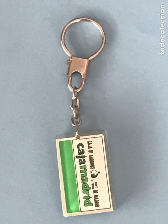 Collection of Keychains: CAJA DE AHORROS DE MADRID - LLAVERO ANTIGUO - BANCOS CAJAS DE AHORROS