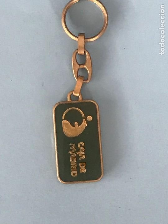 Collection of Keychains: CAJA DE AHORROS DE MADRID - LLAVERO ANTIGUO - BANCOS CAJAS DE AHORROS