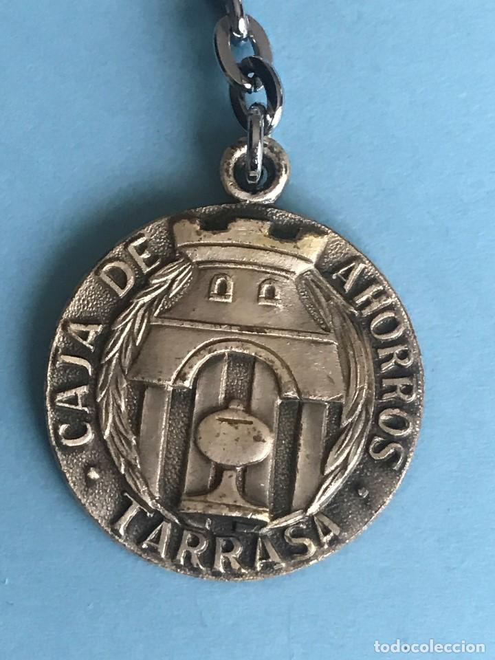 Coleccionismo de llaveros: CAJA DE AHORROS DE TARRASA TERRASSA CAIXA - LLAVERO ANTIGUO - BANCOS CAJAS DE AHORROS