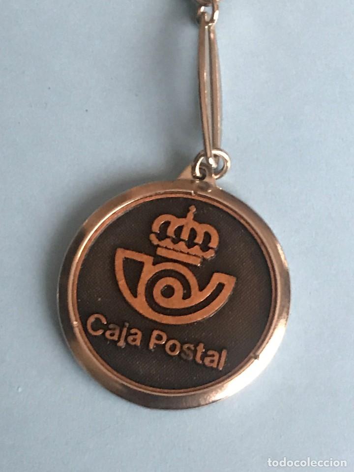 Collection of Keychains: CAJA POSTAL - LLAVERO ANTIGUO - BANCOS CAJAS DE AHORROS
