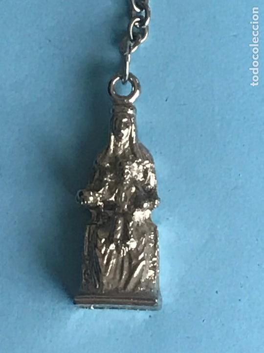 Coleccionismo de llaveros: VIRGEN NUESTRA SE&Ntilde;ORA DE MONTSERRAT MORENETA - LLAVERO ANTIGUO