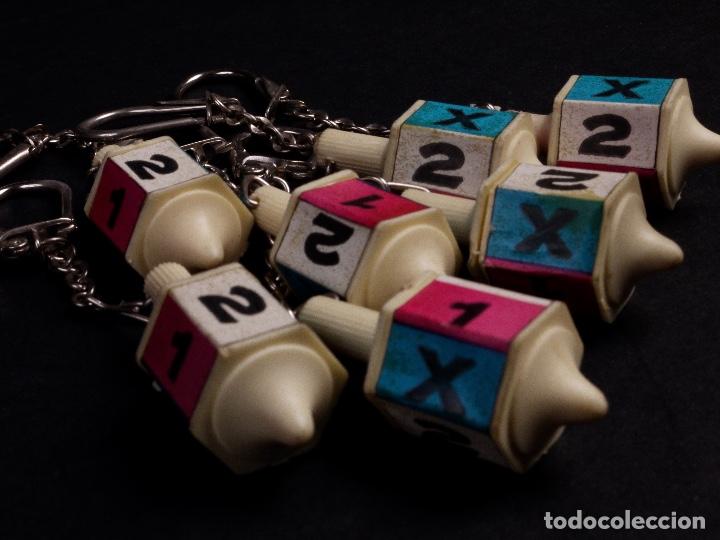 Coleccionismo de llaveros: QUINIELA. 7 UDS.