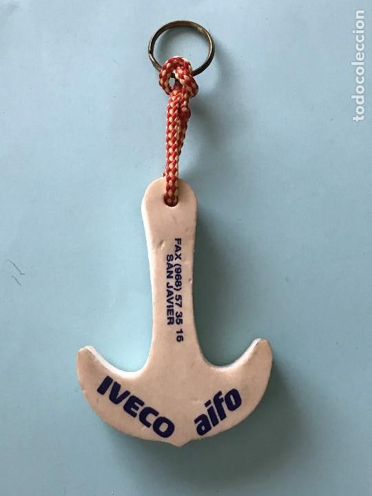 Collectionnisme de portes-cl&eacute;s: DEYMON NAUTICA SAN JAVIER IVECO AIFO ANCLA MARITIMO - LLAVERO ANTIGUO