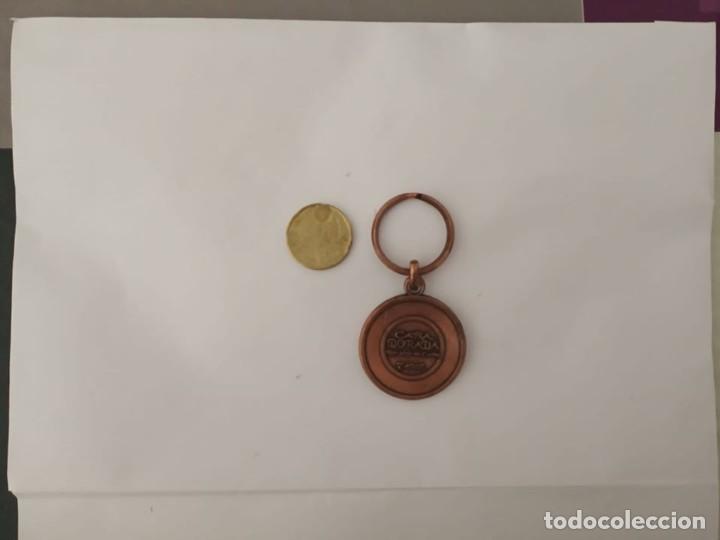 Coleccionismo de llaveros: Llavero Ron Ca&ntilde;a Dorada - Foto 2