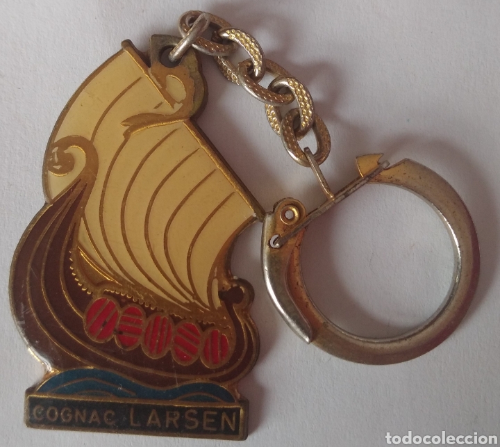 Coleccionismo de llaveros: Llavero cognac Larsen - Foto 1