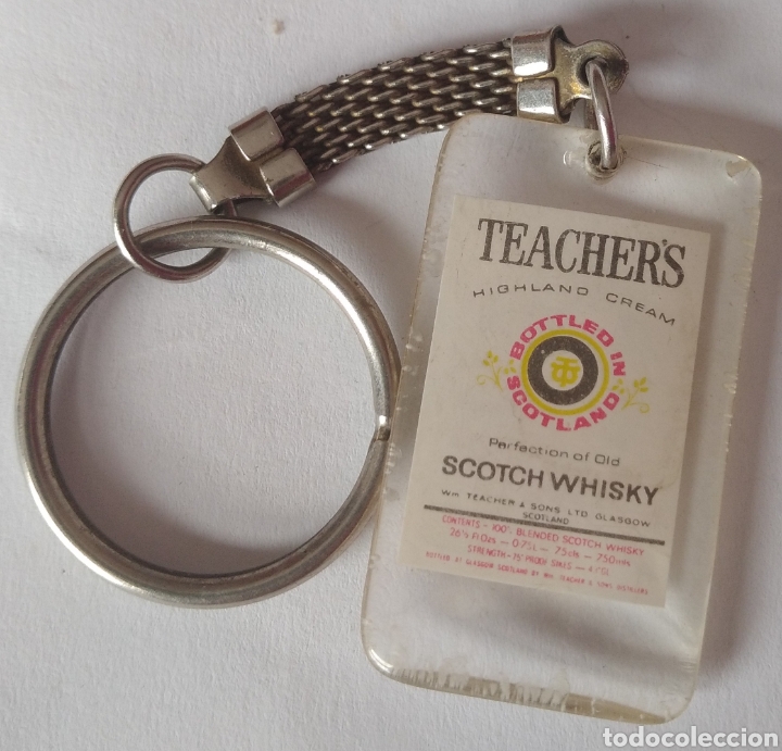 Coleccionismo de llaveros: Llavero whisky Teachers - Foto 2