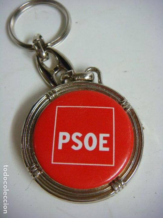 Coleccionismo de llaveros: LLAVERO DE PSOE