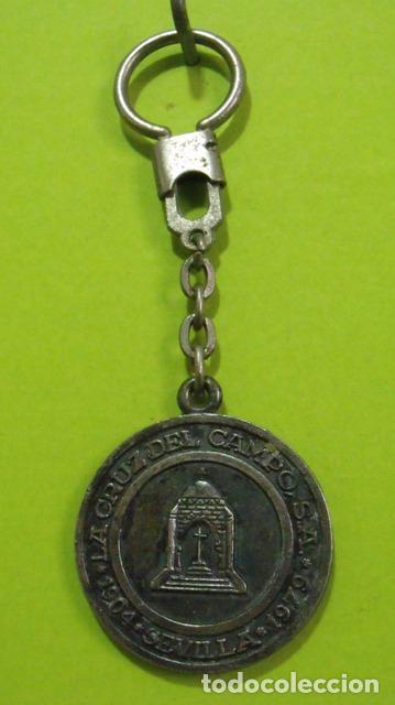 Coleccionismo de llaveros: Llavero Promocional Cerveza Cruzcampo Cruz del Campo - 75 Aniversario