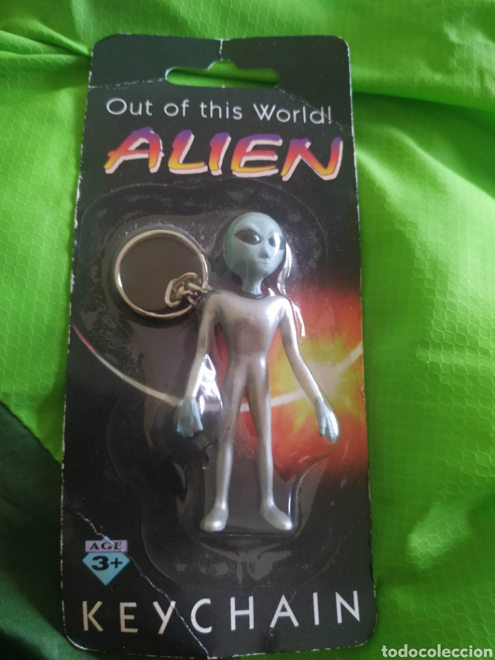 Coleccionismo de llaveros: Llavero alien Alien&iacute;gena Extraterrestre Keychain - Foto 1