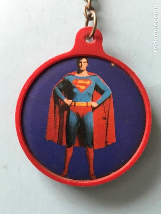 Coleccionismo de llaveros: SUPERMAN DC COMICS JOSMAN SUPERHEROE HEROE - LLAVERO ANTIGUO - Foto 1