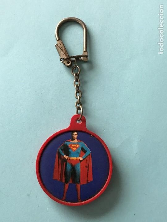 Coleccionismo de llaveros: SUPERMAN DC COMICS JOSMAN SUPERHEROE HEROE - LLAVERO ANTIGUO - Foto 2