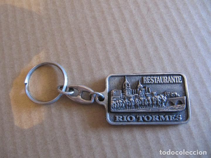 Coleccionismo de llaveros: llavero restaurante rio tormes salamanca