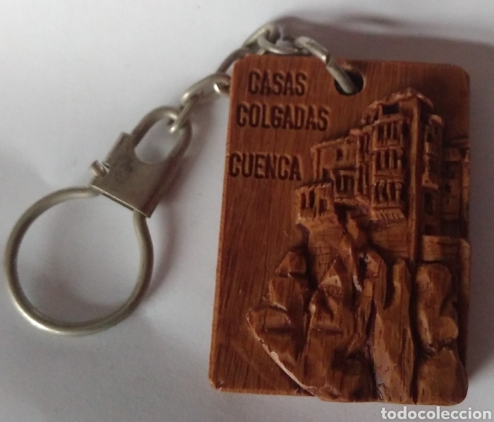 Coleccionismo de llaveros: Llavero casas colgadas Cuenca - Foto 1