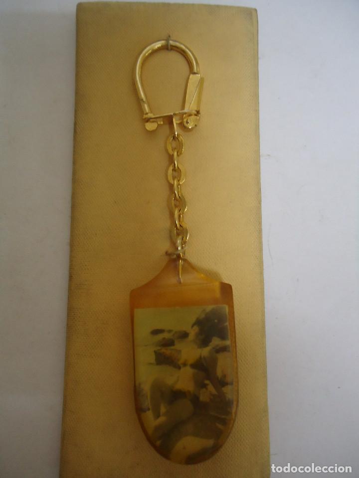 antiguo llavero de coche morris. mini. años 70 - Compra venta en