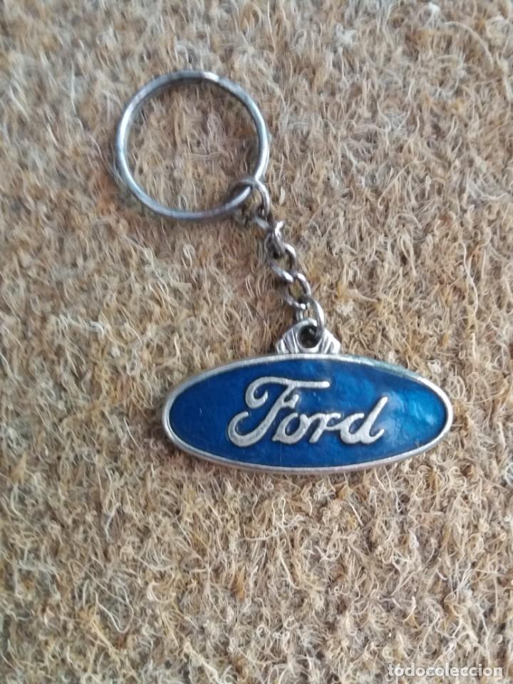 Collectionnisme de portes-cl&eacute;s: Llavero Ford. Talleres Pi&ntilde;eiro. Seijo, Mar&iacute;n. Pontevedra.