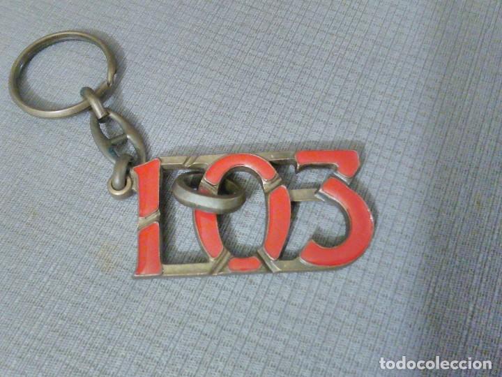Coleccionismo de llaveros: Llavero de metal esmaltado. Brandy 103.