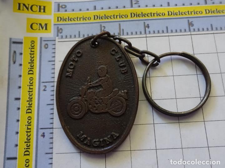 Colecionismo de porta-chaves: LLAVERO DE DEPORTES. MOTOR. MOTO CLUB MAGINA II CONCENTACI&Oacute;N JODAR 88 1988