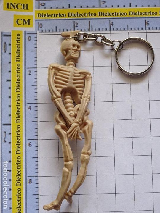 Coleccionismo de llaveros: LLAVERO DE MINIATURAS FIGURAS. ESQUELETO