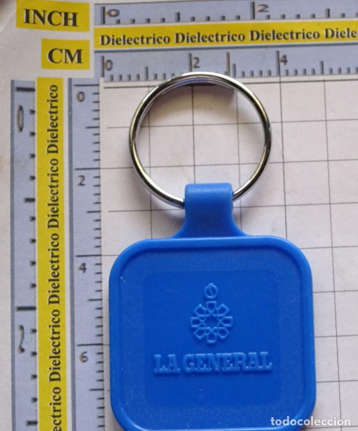 Collection of Keychains: LLAVERO DE BANCOS ASEGURADORAS. LA GENERAL SEGUROS