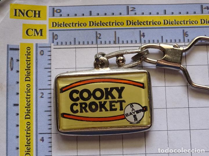 Collection of Keychains: LLAVERO DE PIENSOS COMIDA ANIMAL COOKY CROKET BAYER