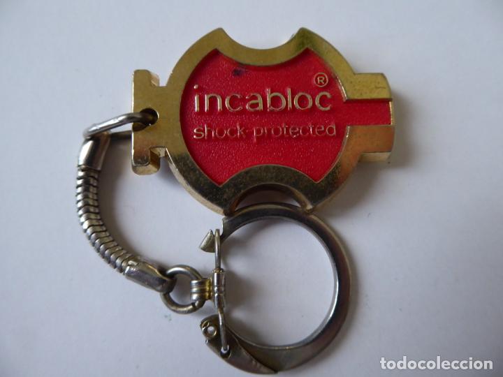 Coleccionismo de llaveros: Llavero Incabloc, sistema de protecci&oacute;n contra golpes para relojes