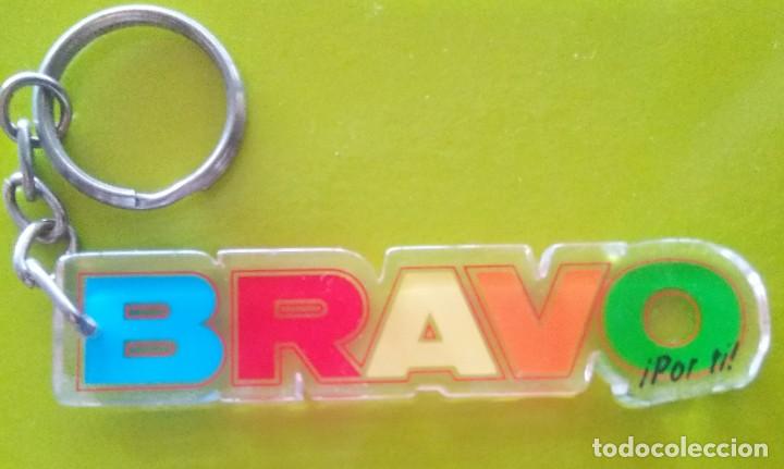 Coleccionismo de llaveros: LLAVERO REVISTA BRAVO - Foto 1