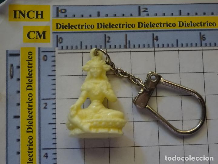 Sammlung von Schl&uuml;sselanh&auml;ngern: LLAVERO DE MINIATURAS FIGURITAS. DEIDAD INDIA HINDUISMO