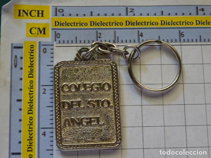 Coleccionismo de llaveros: LLAVERO RELIGIOSO. COLEGIO DEL SANT&Iacute;SIMO ANGEL - Foto 2