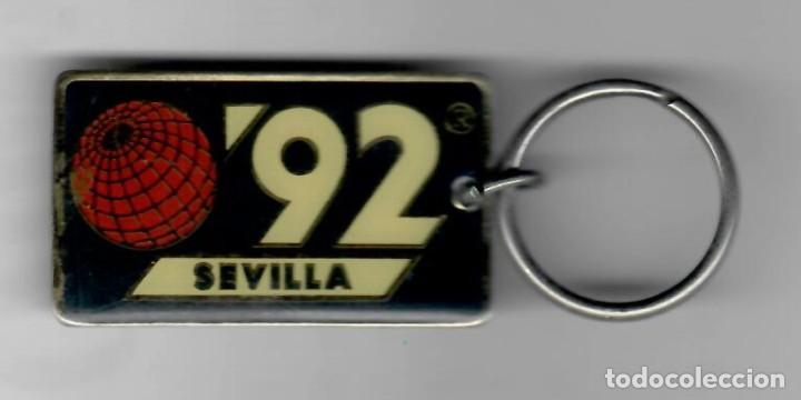 Sammlung von Schl&uuml;sselanh&auml;ngern: LLAVERO DE SEVILLA EXPRO 92