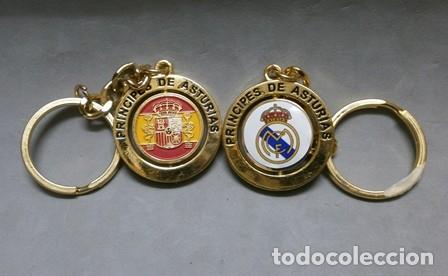 Coleccionismo de llaveros: LLAVERO DE METAL PRINCIPES DE ASTURIAS - REAL MADRID - LLAV-10504 ,8 - B-245