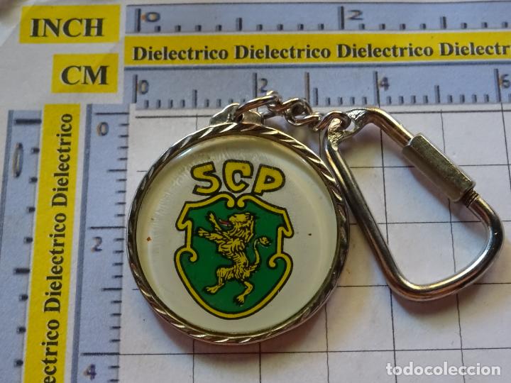 Colecionismo de porta-chaves: LLAVERO DE DEPORTES. F&Uacute;TBOL. SCP SP&Ograve;RTING DE PORTUGAL