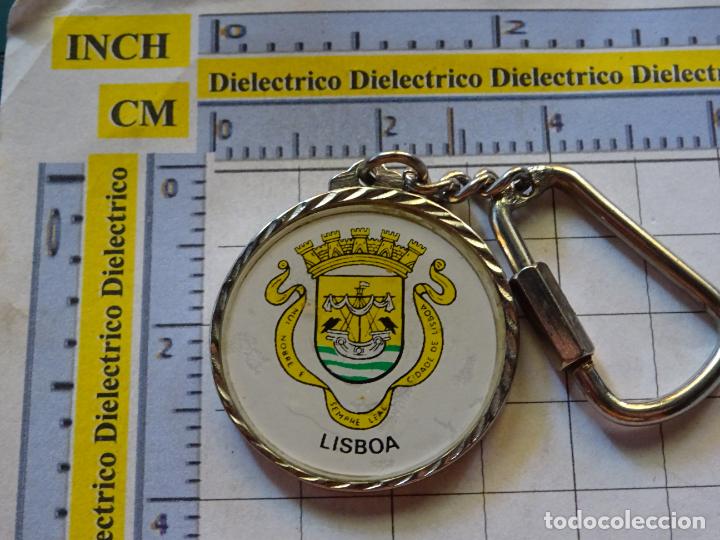 Colecionismo de porta-chaves: LLAVERO DE TURISMO HER&Aacute;LDICA. ESCUDO HER&Aacute;LDICO DE LISBOA, PORTUGAL
