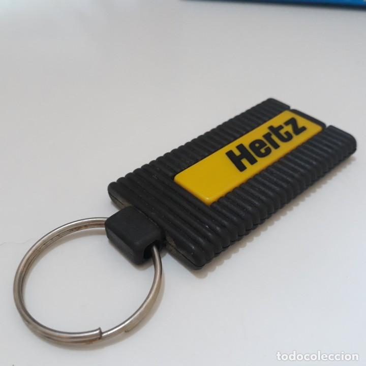 Sammlung von Schl&uuml;sselanh&auml;ngern: LLAVERO HERTZ CON BOL&Iacute;GRAFO
