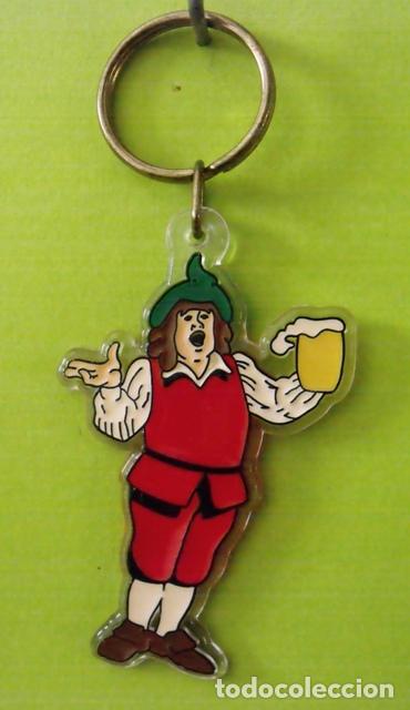 Coleccionismo de llaveros: Llavero Gambrinus Promocional Cerveza Cruzcampo