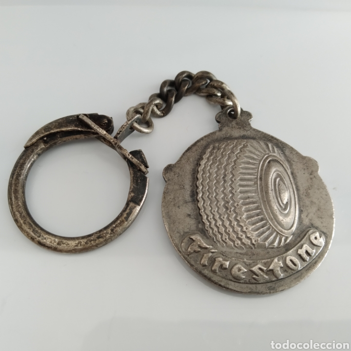 Coleccionismo de llaveros: Antiguo llavero FIRESTONE - Foto 2