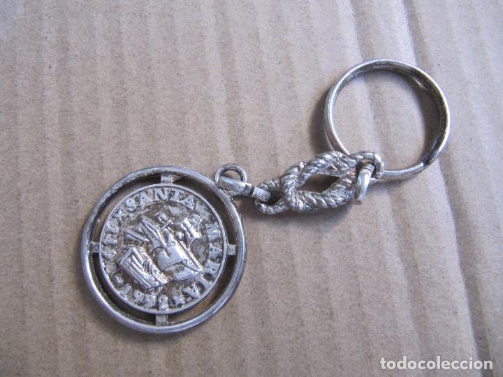 Coleccionismo de llaveros: LLAVERO CRISTOBAL COLON SANTA MARIA 1492 1992