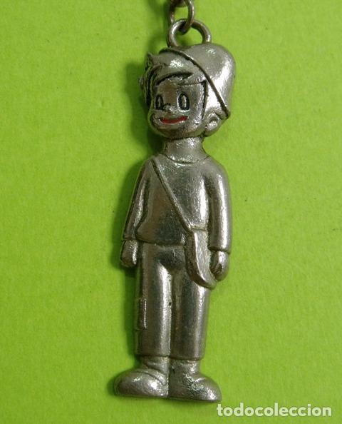 Coleccionismo de llaveros: Llavero Figura Metal Pedro - Heidi