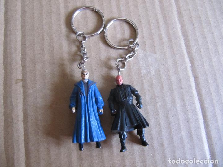 Coleccionismo de llaveros: 2 FIGURAS STAR WARS