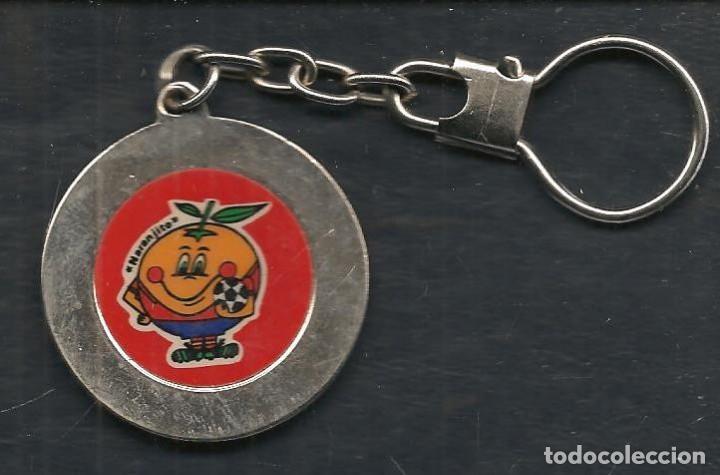 Coleccionismo de llaveros: LLAVERO. ESPA&Ntilde;A&acute;82. NARANJITO. MET&Aacute;LICO. 4 CMT. DI&Aacute;METRO APROX. (RF.V1)