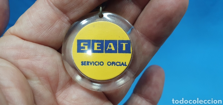 Coleccionismo de llaveros: LLAVERO - SEAT SERVICIO OFICIAL - Foto 3