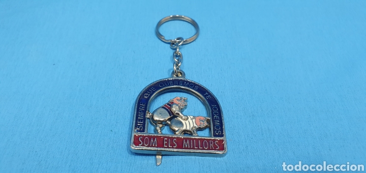 Sammlung von Schl&uuml;sselanh&auml;ngern: LLAVERO DE F&Uacute;TBOL - SOM ELS MILLORS F.C BARCELONA