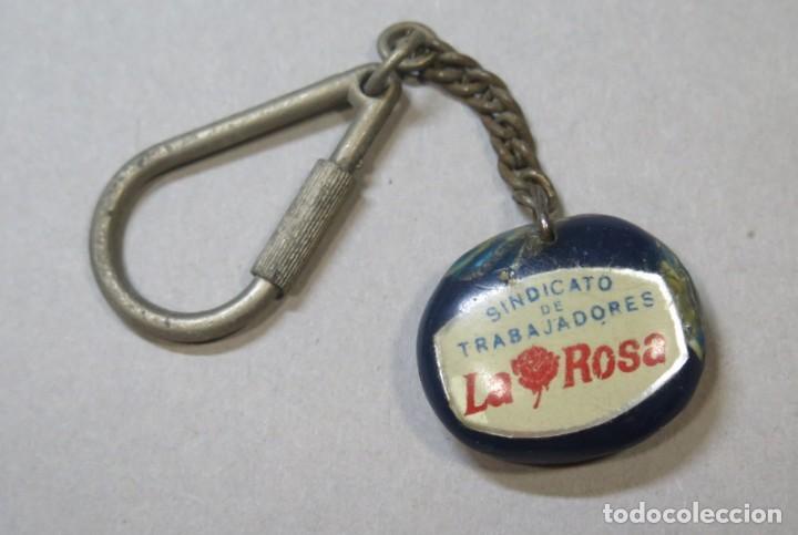 Sammlung von Schl&uuml;sselanh&auml;ngern: LLAVERO. SINDICATO TRABAJADORES LA ROSA